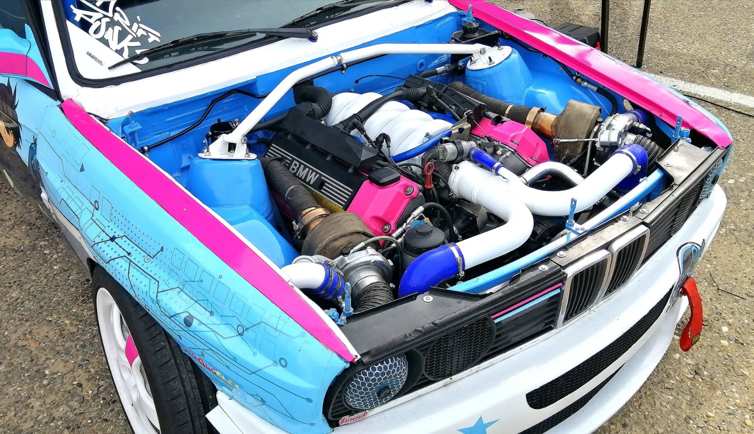 BMW turbo drift